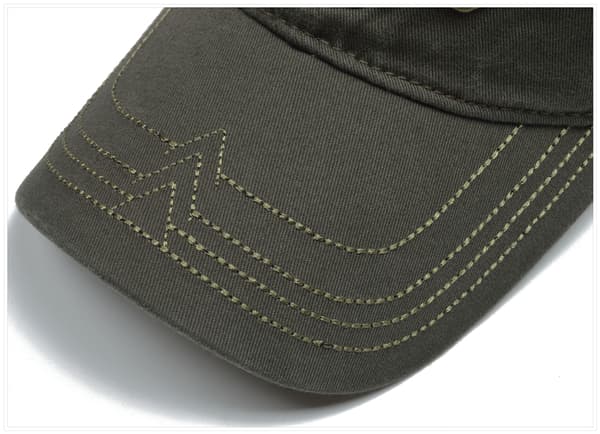 Manligt mode Casual Golf Baseball Hat black