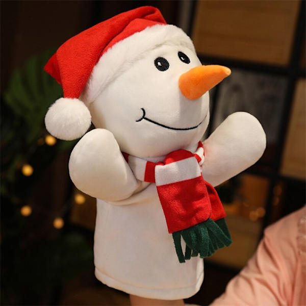 jul tecknad show aktivitet handskar presentleksak snowman