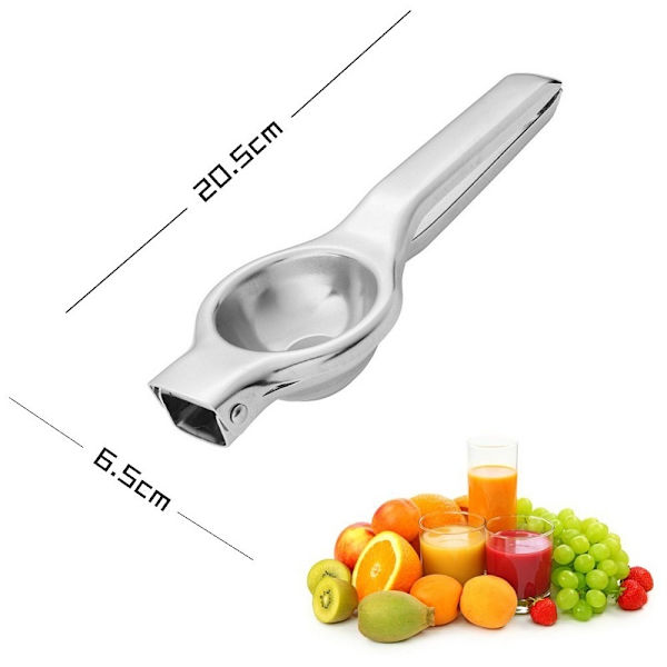 Rustfrit stål Frugt Citrus Press Køkkenværktøj tilbehør 1pc
