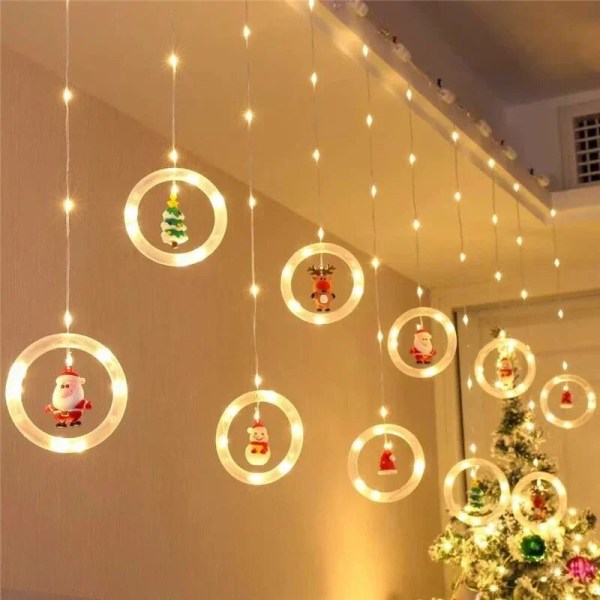 Gardin LED String Lights Garland Festival julepynt F426-Color EU 220V
