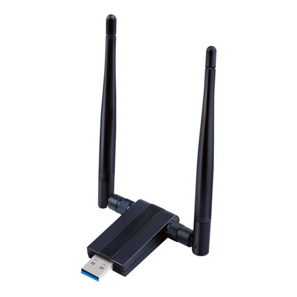 Trådlös USB WiFi-adapter AC 1200 Mbps Dual-band Antenn 5G / 2.4G WiFi-adapter