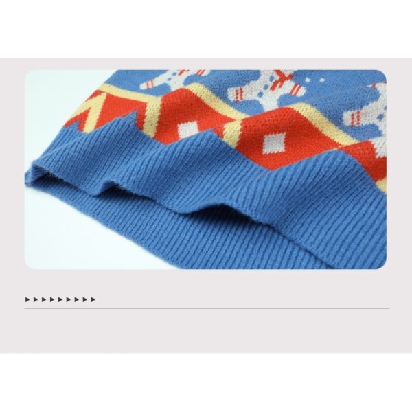 Joulun Lumihiutale Sweater Syksyn ja Talven neule Naisten red small