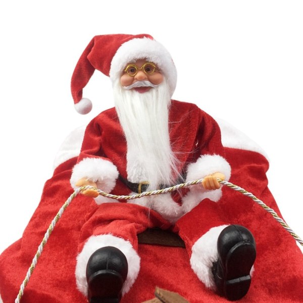 Varmt kæledyrstøj Julefrakke kæledyrstøj med julemand red extra large