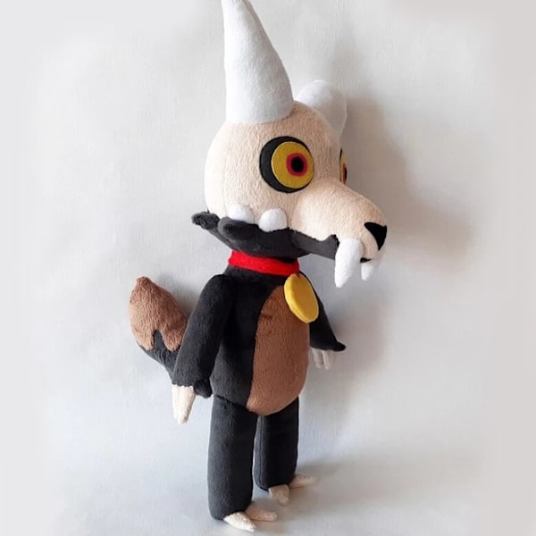 King Of The Owl House Plyschleksak Söt Big Bad Wolf Doll Present 1pc