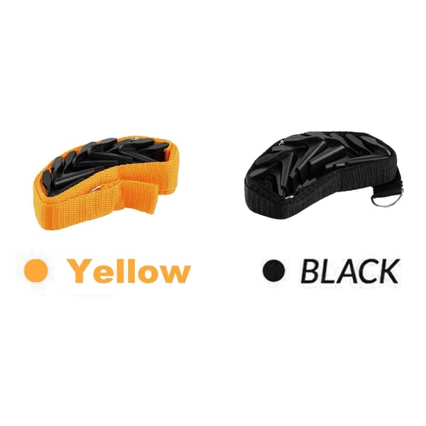 Ripustinkoukut Säädettävä Hat Bag Organizer Käsilaukut yellow 220*2.5cm