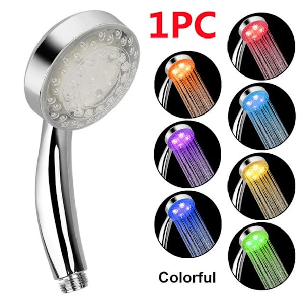 LED regnbruser sprøjte 1pc