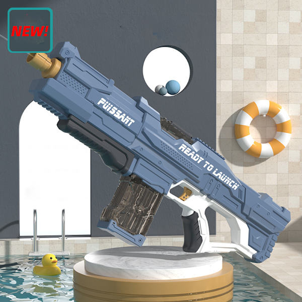 Elektrisk Water Blaster Toy Beach Pool Leksaker red without magnifying glass