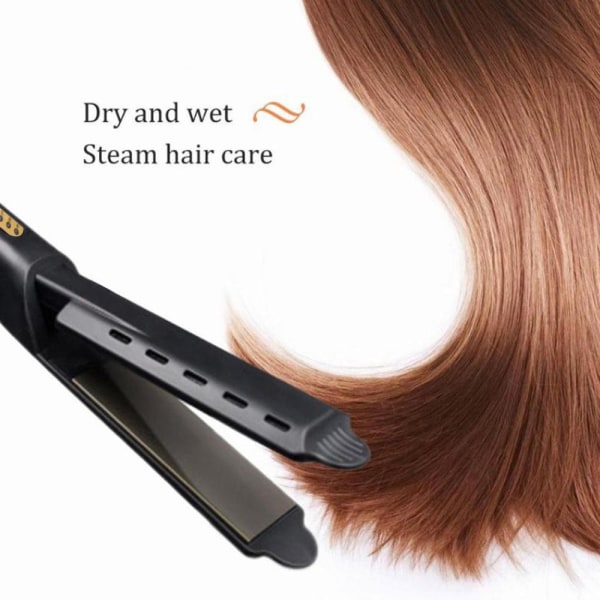 Straight Hair Curler værktøj black 3ocm