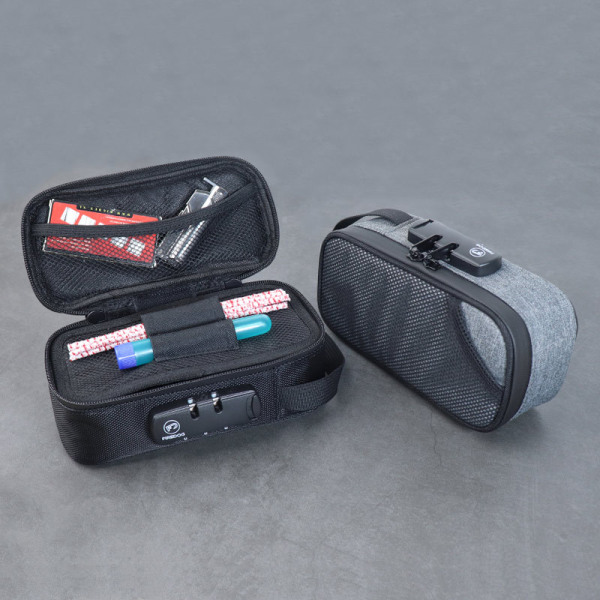 Portable Pipe Deodorant Bag Hushållsförvaring black