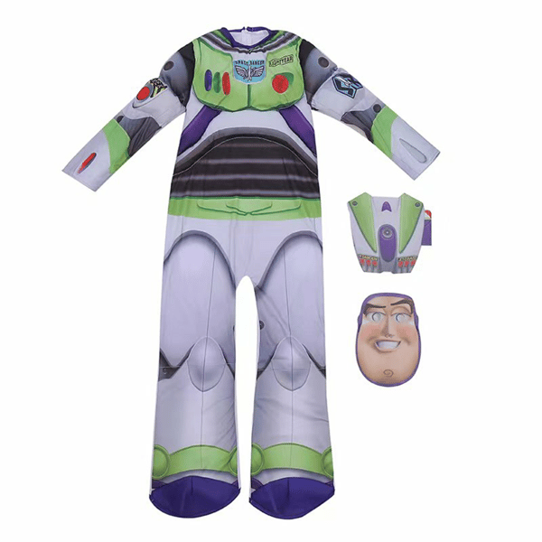 Buzz Lightyear Dräkt Barn Halloween XS