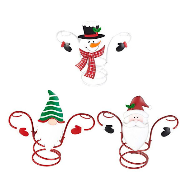 Kreativ vinflaskhållare Santa Claus Snowman Hållare Bägare Santa Claus