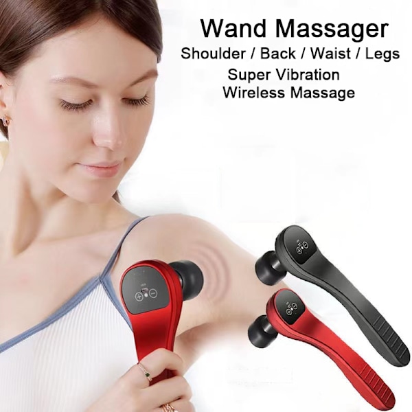 Mini Fascia Tool Vibration Muscle Relaxing Massager black 19*14*5cm