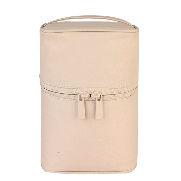 Resor fatformad makeup kvinnlig kosmetisk toalettpapper light pink 19*13*10cm