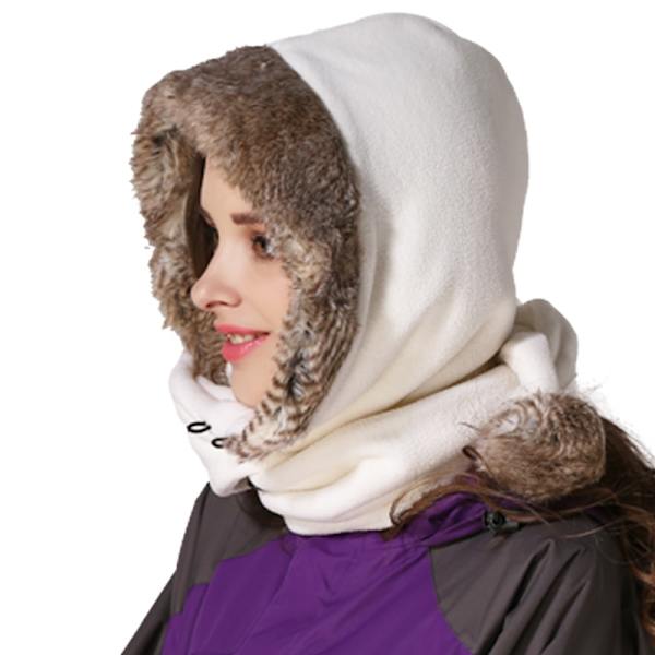 Vinter Dammössa Varm Mode Öronskydd Vindtät Scarf red small