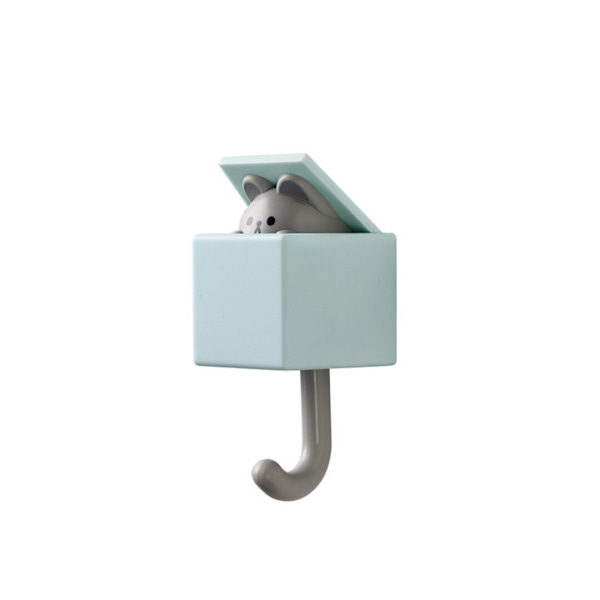 1st Sovrumsdörrhängare Krokar Key Cap Klädhängare Väggdekoration Pink cat