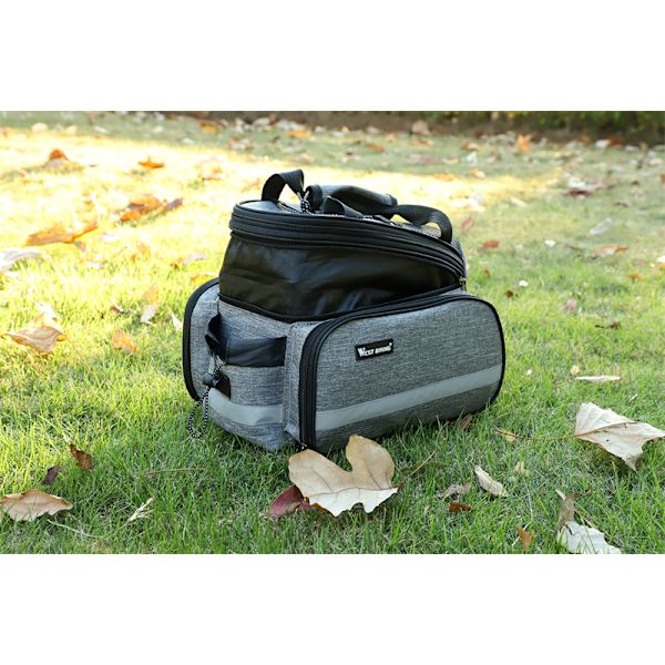 Cykel Trunk Bagageväska Carrier Sadel black 30*23*17cm