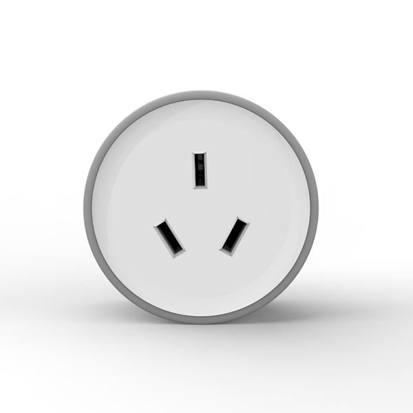 Smart Plug Fjärrkontroll Timer Outlet Power Smart LED-lampa white 50*53mm