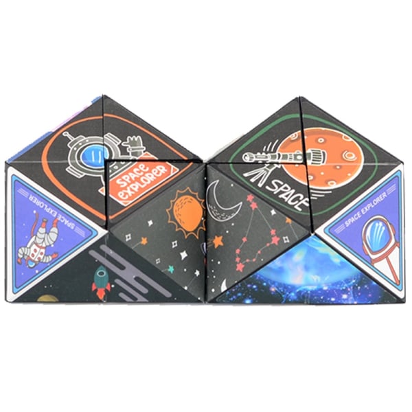 Infinite Flip Rubik's Cube Vuxenleksaker för barn Variety of space
