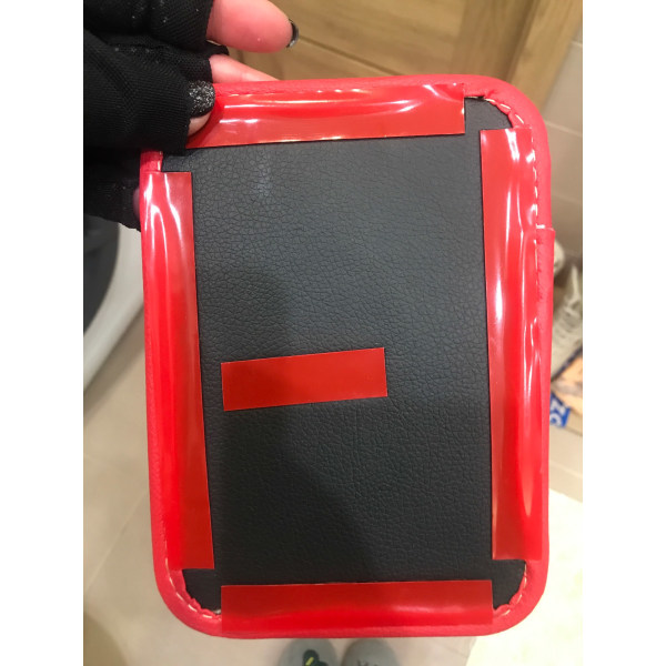 Auto ta emot ett case multi-funktion klistra typ red black