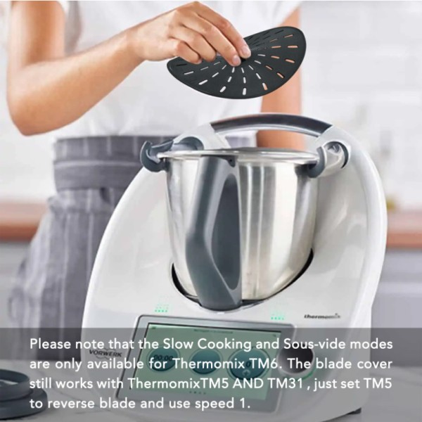 Bladdæksel til Thermomix gray TM5