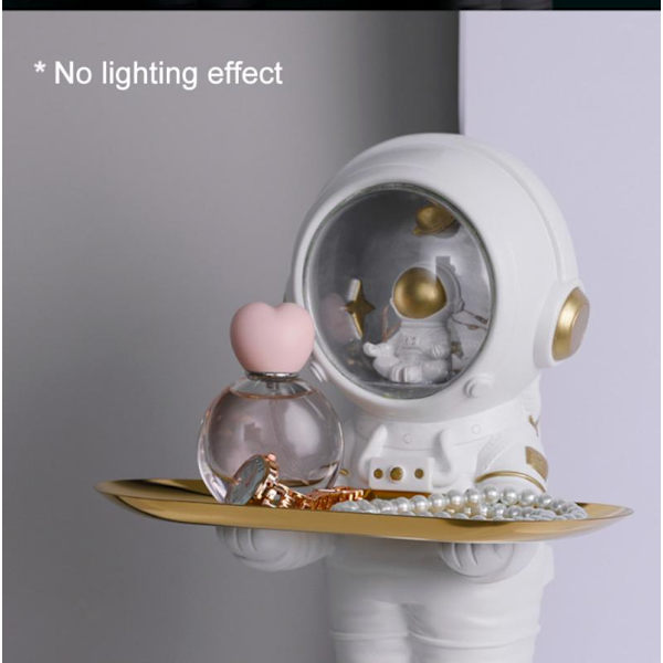 Astronaut Förvaringsbricka delar Heminredning white M