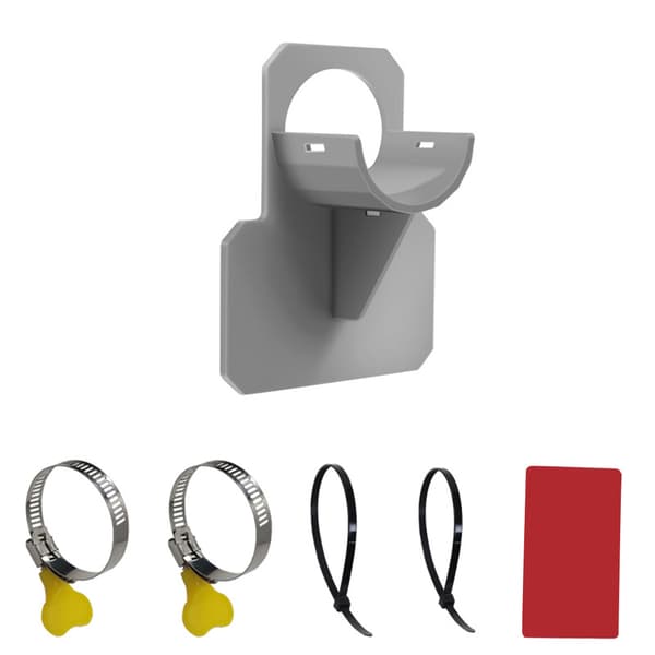 Rörstativ för simbassäng grey 2pcs