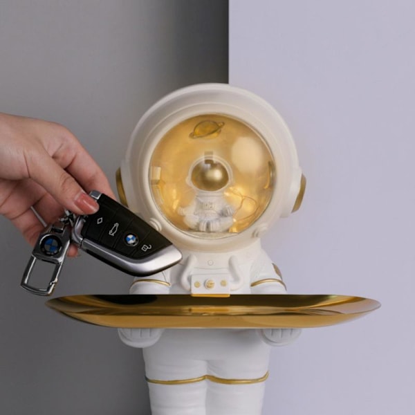 Astronaut Förvaringsbricka delar Heminredning grey M