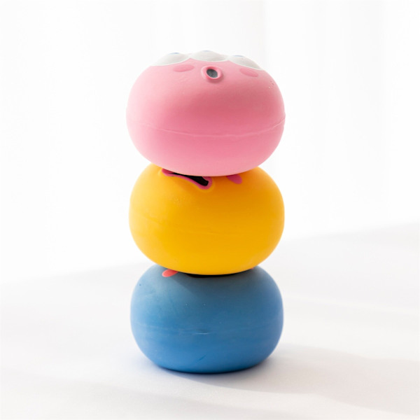 Silikon hundleksak Pet Spel Piper bollleksak blue