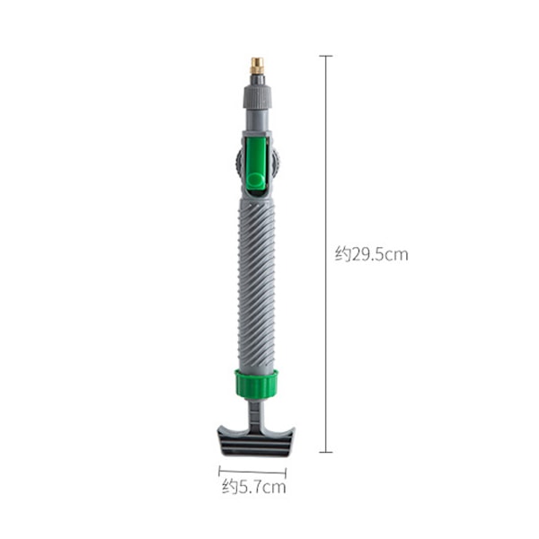 Trädgårdsbevattningsverktyg luftpumpsspruta green+gray 29.5*5.7cm