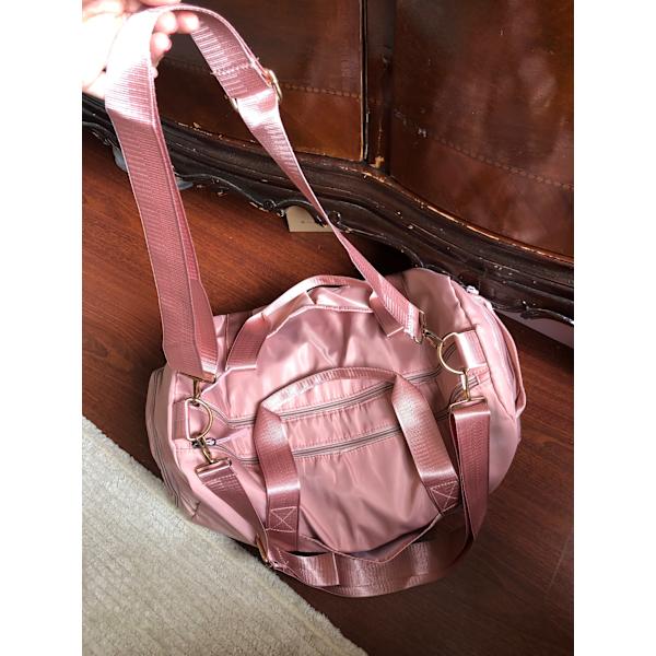Vattentät utomhushandväska fitness pink