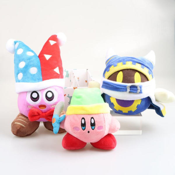 Game Star Kawaii plysch Söt omgivande stjärna Kirby plyschdocka Meta Knight