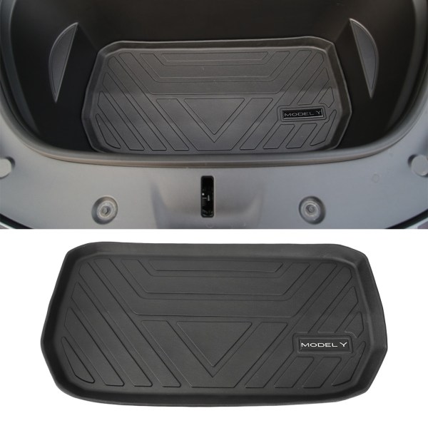 TPE-dyna främre bakmatta för Tesla Model 3 Model Y-matta Tillbehör Trunk Cargo Tray Golvmatta model 3  set