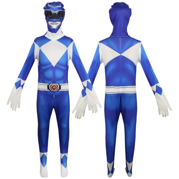 Superhjälte Samurai Sentai Shinkenger Rangers Cosplay Fantasia Halloween kostymmask Yellow Ranger 110cm