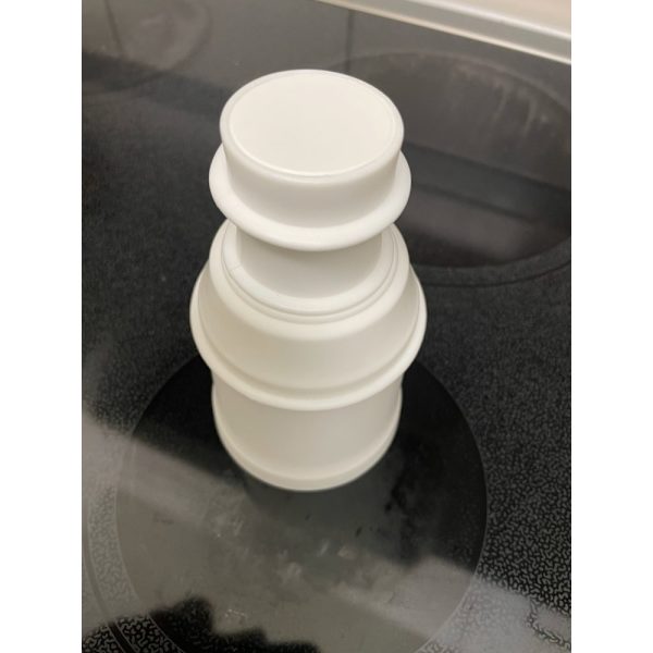 DIY Bento-form til risbolde white pointed