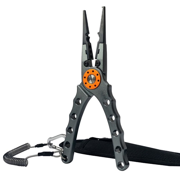 Multifunktion knude aluminium saks krogfjerner gray length 20cm