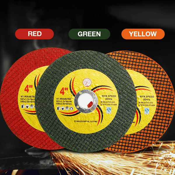 107 mm snabba metallskärblad red 3pcs