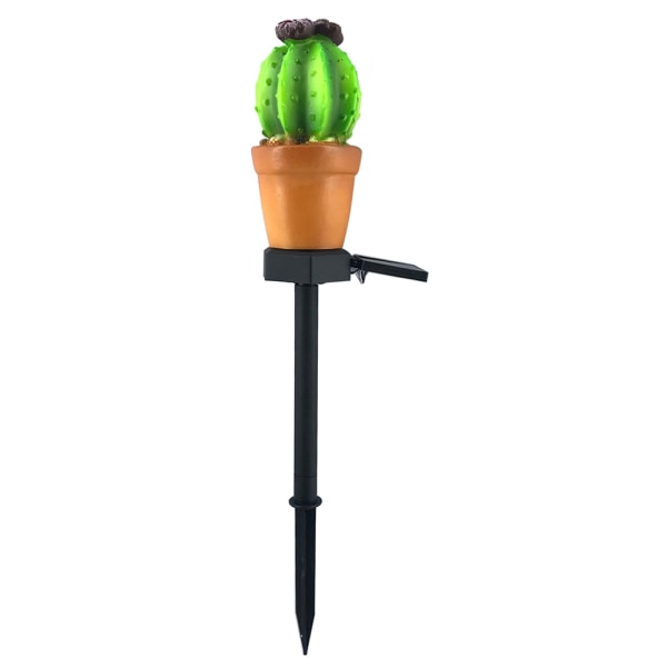 Puutarhavalotunnistimen ohjausvalo Cactus LED aurinkovalo three-headed cactus