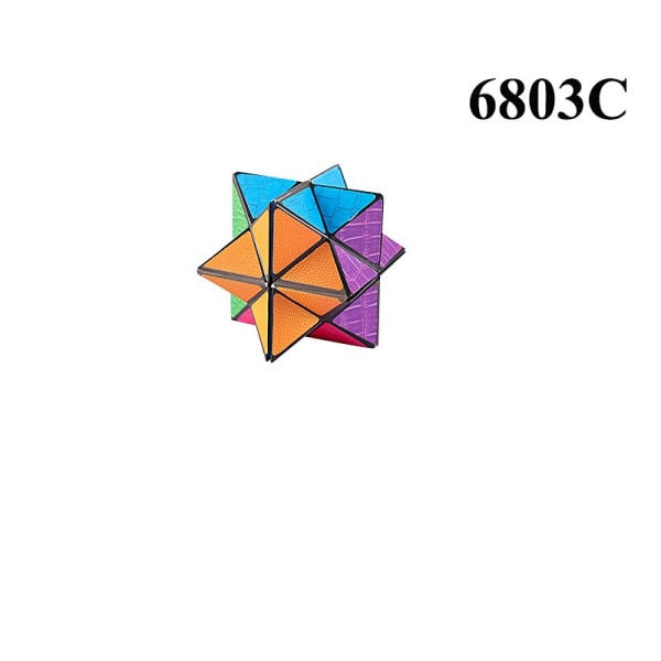 Infinite Flip Rubik's Cube Vuxenleksaker för barn Variety texture