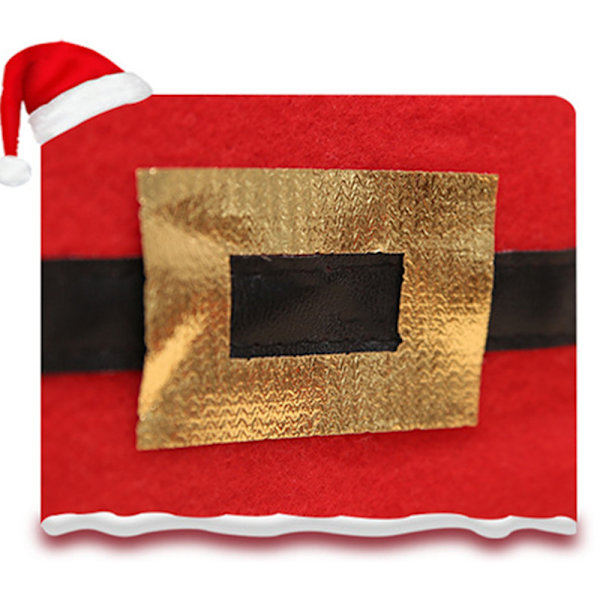 Julepynt til hjemmet Xmas Tissue Box Borddekoration red tissue box clover 10X13X24cm
