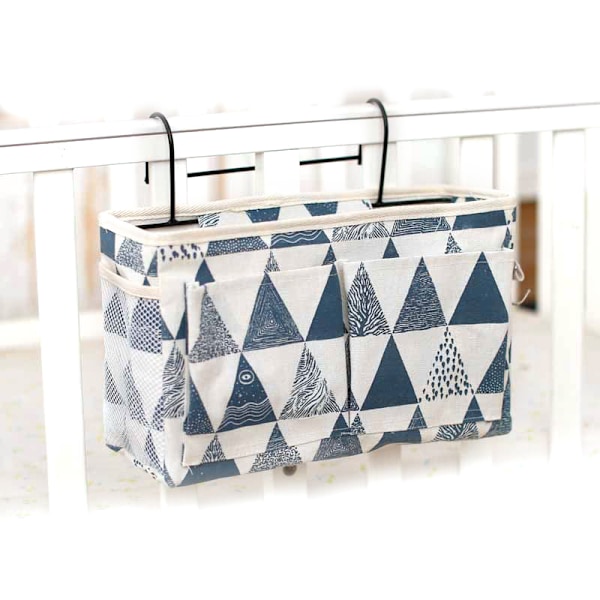 Babyseng sideopbevaringspose bleholder white 30*26*11cm