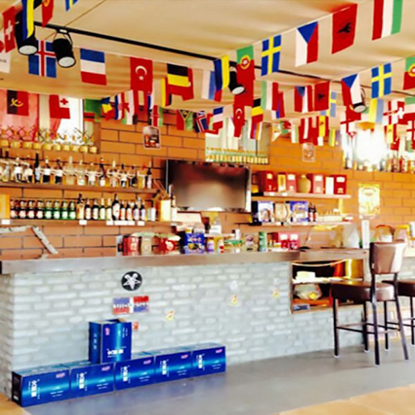 2stk World Cup flag Bunting Bunting Qatar 2022 World Cup flag 1pc 9m