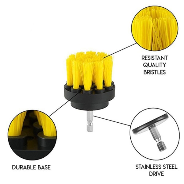 4st borrborstefäste för badkardusch 4pcs/set