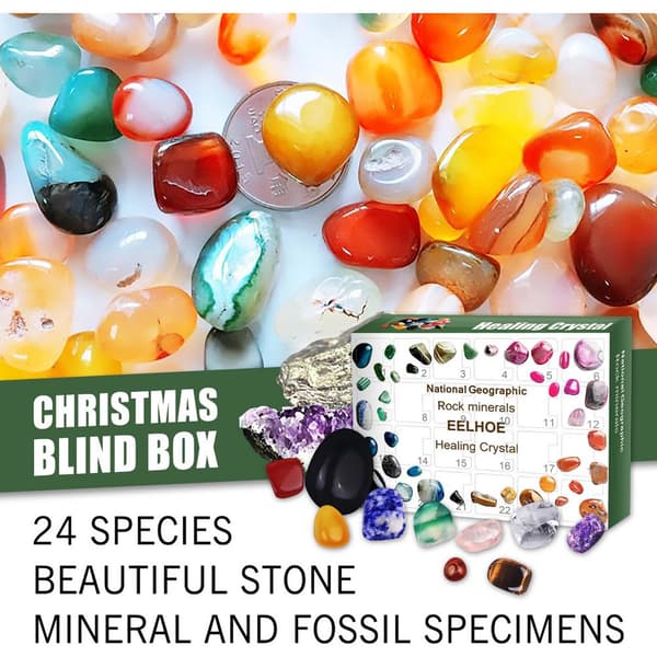 Christmas Countdown 24 Days Crystal Exemplar Collection Leksaker assorted 21*16cm