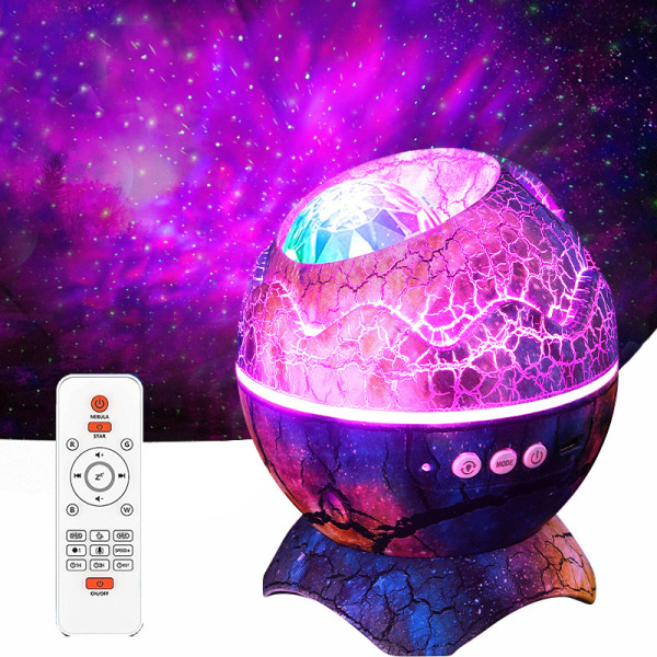 Projektorlampa dragon egg fjärrkontroll högtalare colored egg