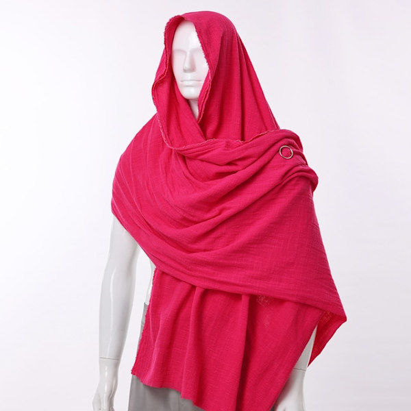 Vintage Pirate Scarf Medeltida Hood Cloak Halloween Cosplay Medeltiden Shoulder Cowl rose red