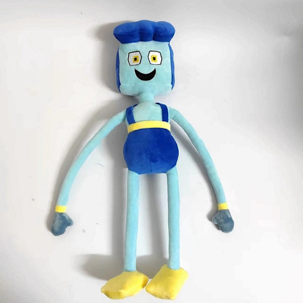 40 cm plyschdocka barnleksak blue