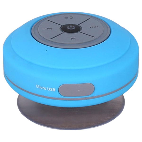 Trådlös Bluetooth högtalare, vattentät duschradio med Blue