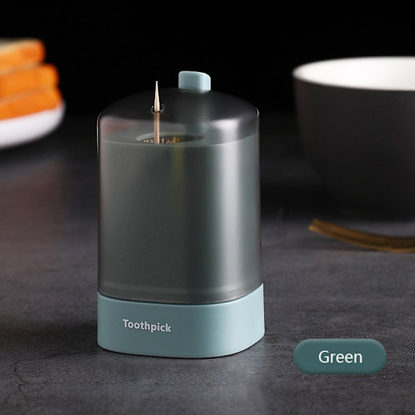 Hushållslåda med automatisk presstandpetare green