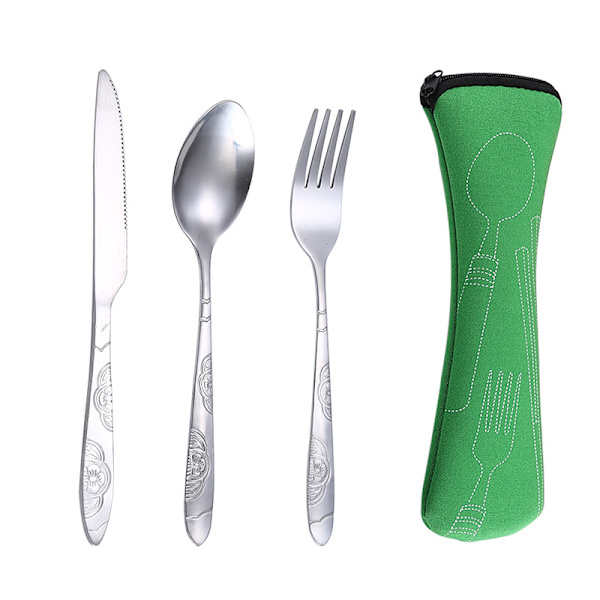bärbar set resa black