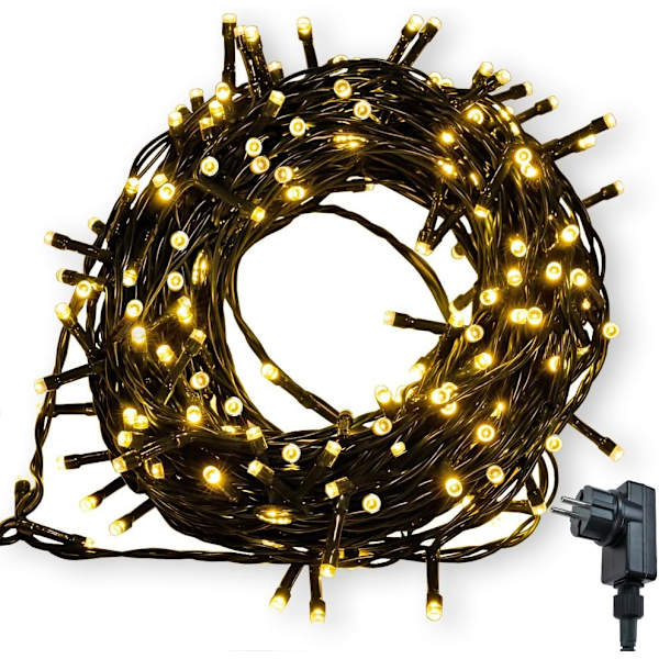 Valoketju 50M 300 LED-valaistus sisä- ja ulkokäyttöön